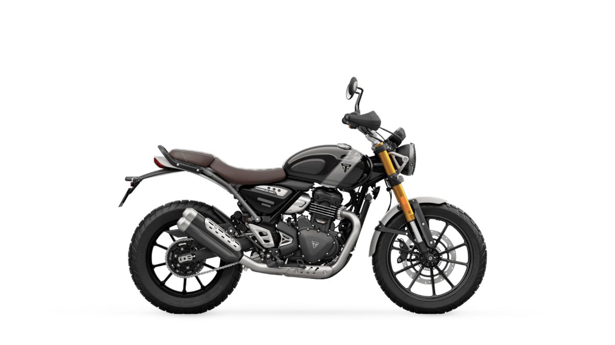 Scrambler 400 X Phantom Black / Silver Ice