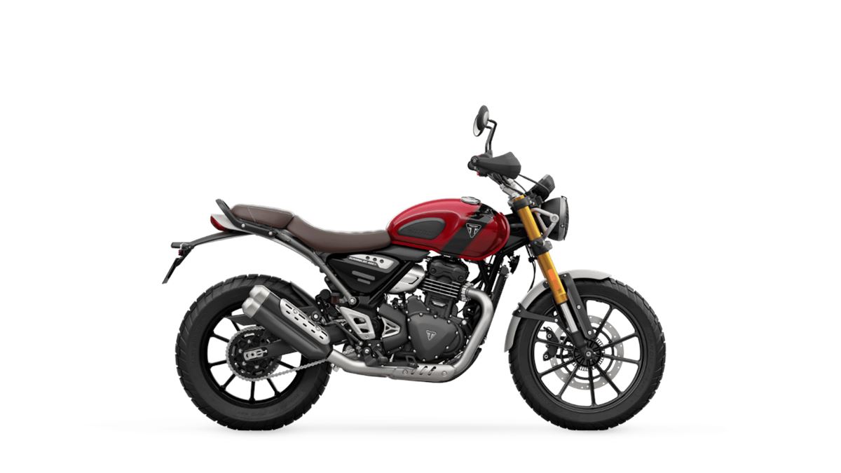 Scrambler 400 X Carnival Red / Phantom Black