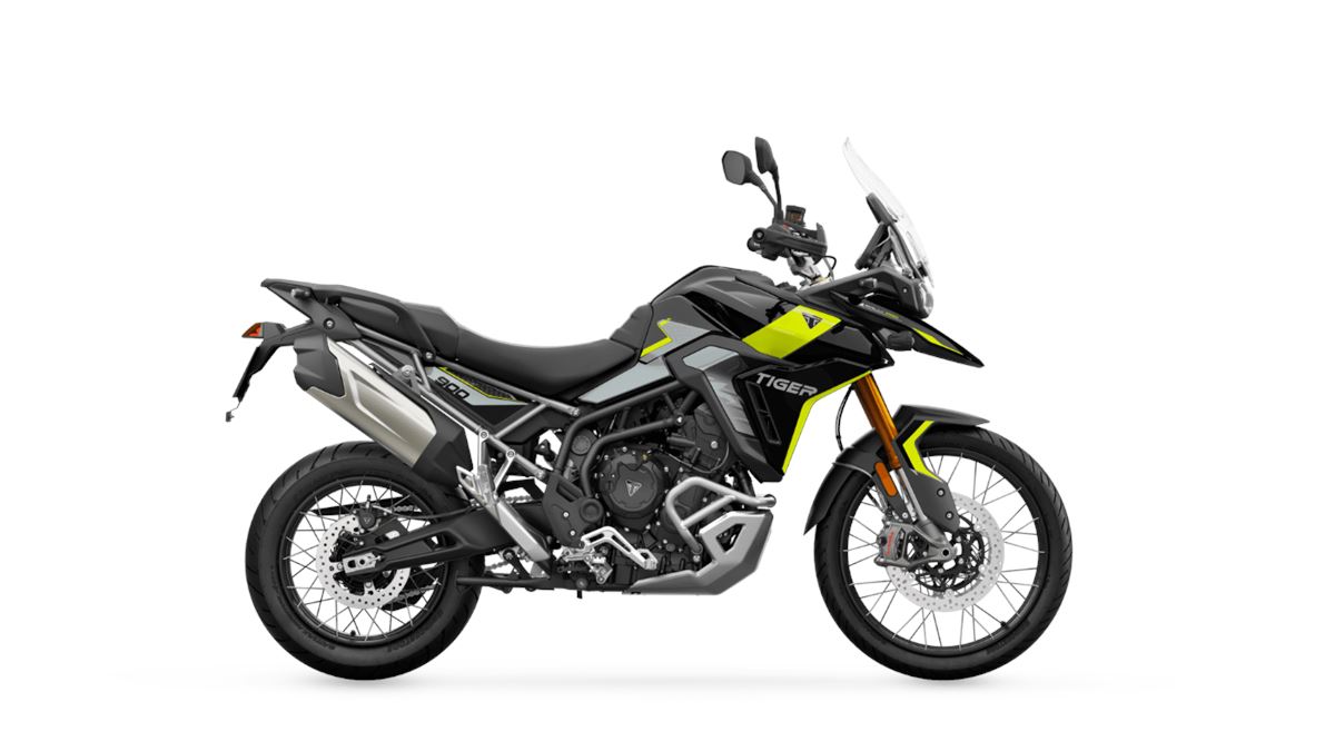 Tiger 900 Rally Pro Sapphire Black / Triumph Yellow