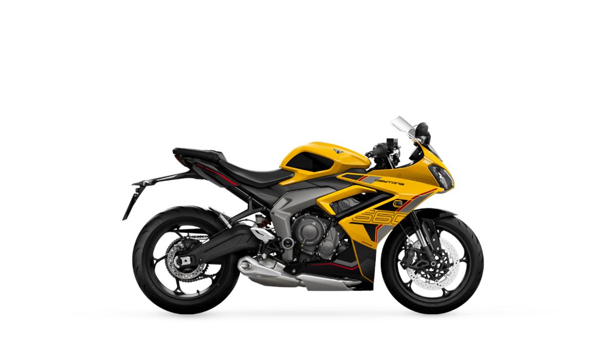 Daytona 660 Cosmic Yellow